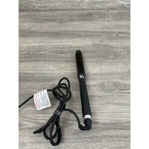 Straight Ahead Pro Styling Iron Wand-Silver Collection Black